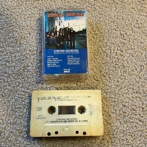 Lynyrd Skynyrd Pronounced Leh-Nerd Skin-Nerd Cassette. 1973. Good Orig Condition